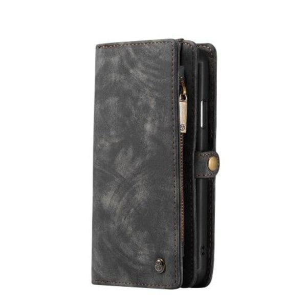 caseMe 008 plånbok fodral med 8 kort platser för iphone 11|brun