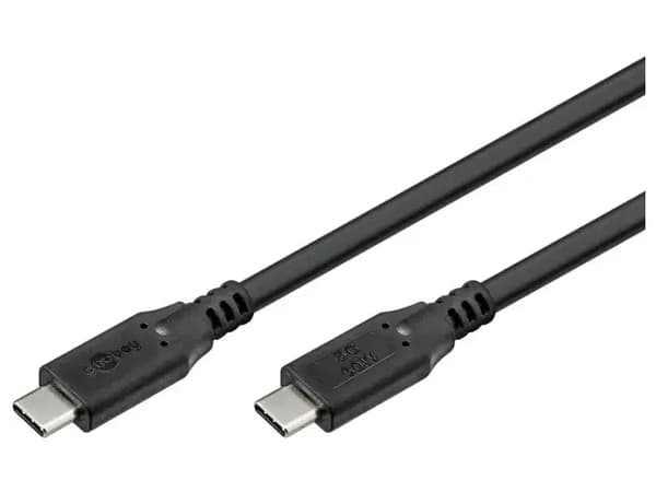 goobay 74728 USB3.2 60W USB-C Kabel 2 m