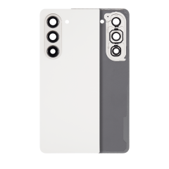 Baksidesglas med kameralins för Samsung Galaxy Z Fold 5 (Service Pack) (Cream) vit
