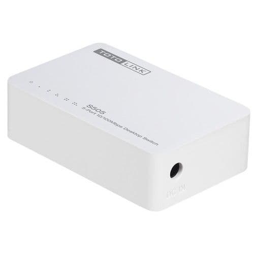 Totolink S505-V5 | Switch | 5x RJ45 100Mb/s, Desktop