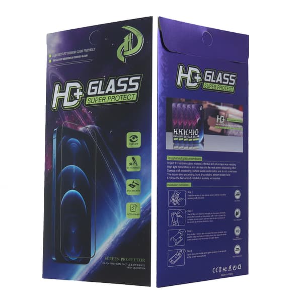 Härdat glas 9D för iPhone 16 Plus 6,7"