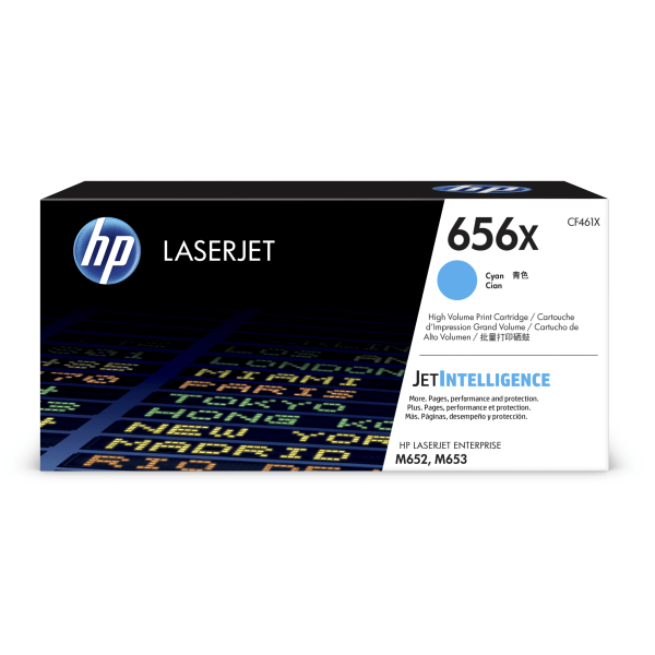 HP 656X Cyan 22000 sidor Toner CF461X