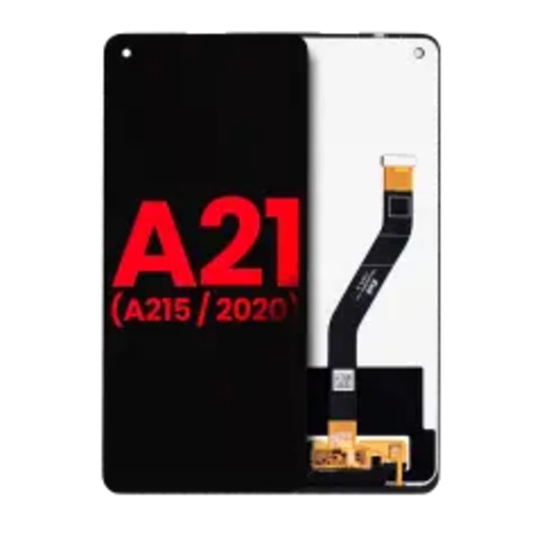 LCD-enhet utan ram för Samsung Galaxy A21 (A215 / 2020) (Eftermarknad Plus)
