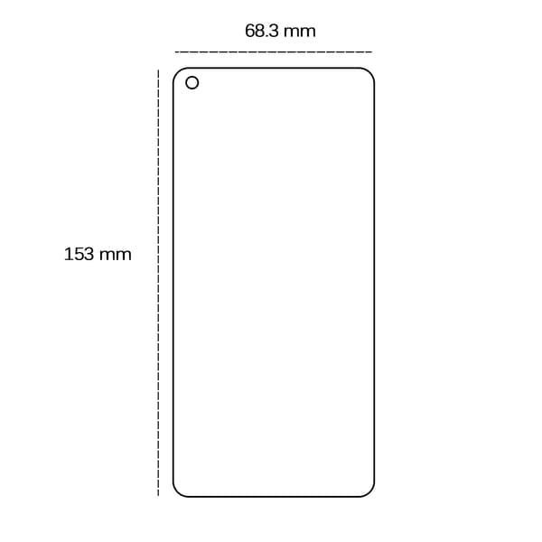 2.5D Tempered Glass for Oppo Reno 6 5G