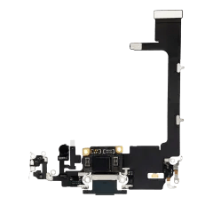 Laddningsport Flexkabel med kort för iPhone 11 Pro (Premium) (Midnattsgrön)