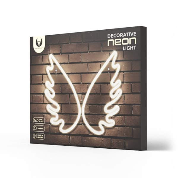 Neon PLEXI LED WINGS vit FPNE09X Forever Light