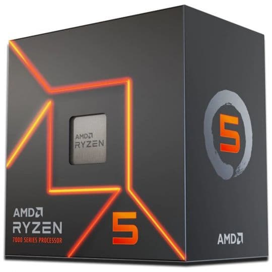 AMD Ryzen 5 7600 3,8 GHz 6 kerner AM5 TRAY - u/köler