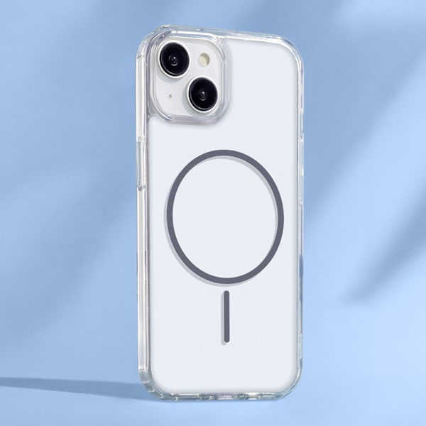 Anti Shock Thin Mag skal för iPhone 15 6,1\" grå