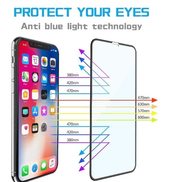3 st Heltäckande Härdat Glas för Iphone 11 pro Max/ Xs max