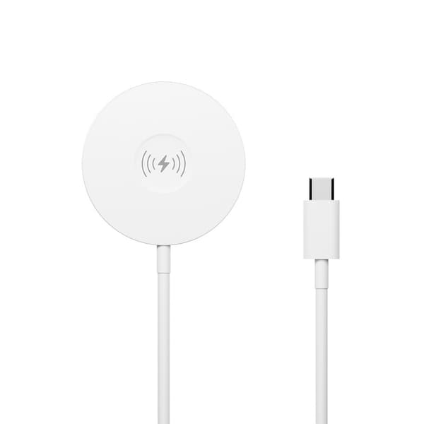 Forever MAWC-400 magnetisk trådlös laddare 15W vit 3-i-1