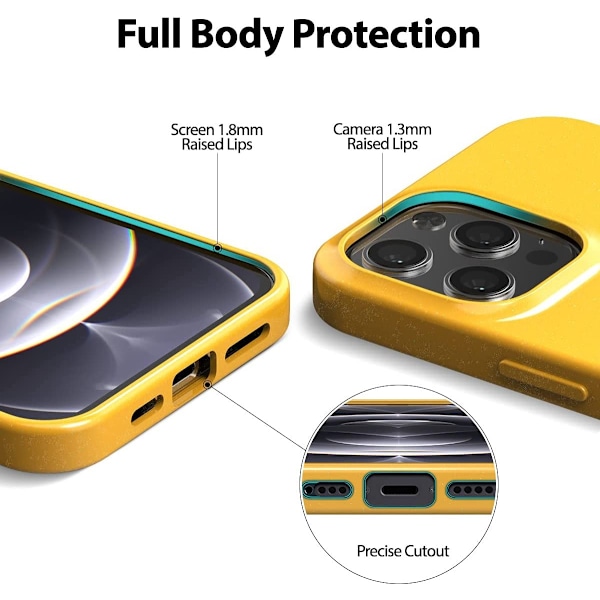 Jelly-fodral för iPhone 13 Pro  |guld guld