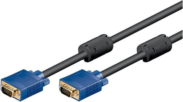goobay VGA-kabel 5m svart