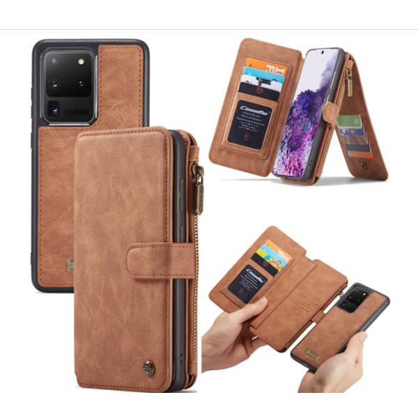 Läderfödral caseme 0018 för  iphone 12/12 pro brun brun