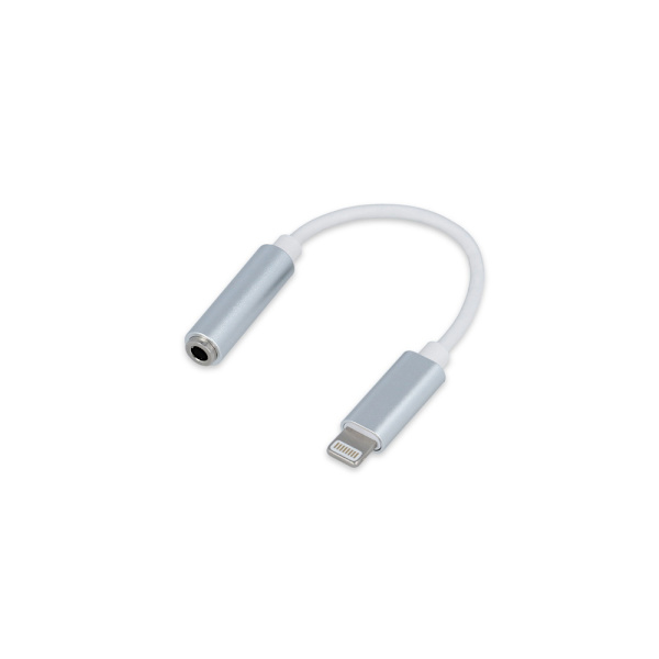 Setty-adapter Lightning - ljudjack 3,5 mm vit