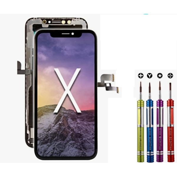 iphone XX LCD työkaluilla