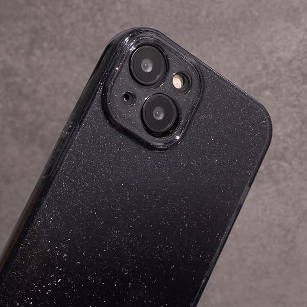 Shine-fodral för iPhone 16 Plus 6,7\" rökfärgad