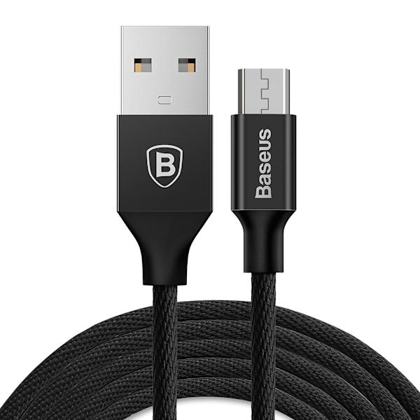 Baseus kabel Yiven USB - microUSB 1,5 m 2A svart