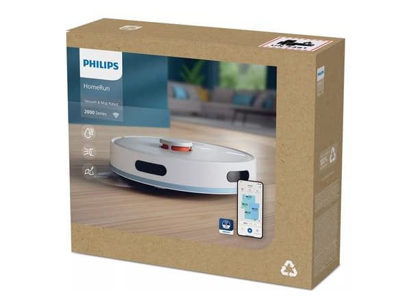 Philips HomeRun 2000 Series XU2000 Dammsugare 0.38liter Mörkeblå