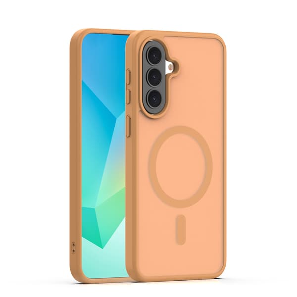 Mag Matt skal för Samsung Galaxy A37 5G brun big hole brun