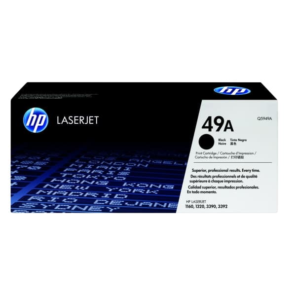 HP 49A svart 2500 sidor Toner Q5949A