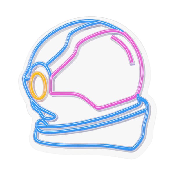 Neon PLEXI LED ASTRONAUT flerfärgad FPNE22 Forever Light