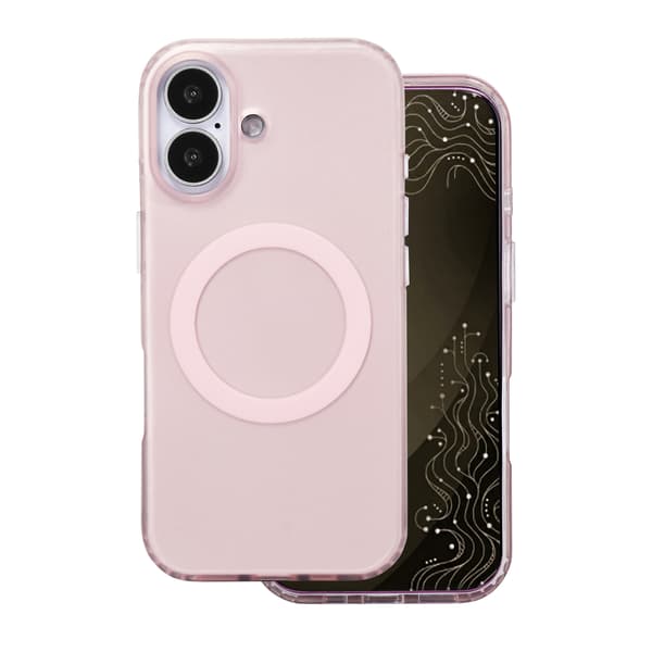 Tecto Shield Mistiq Mag skal för iPhone 17 rosa rosa