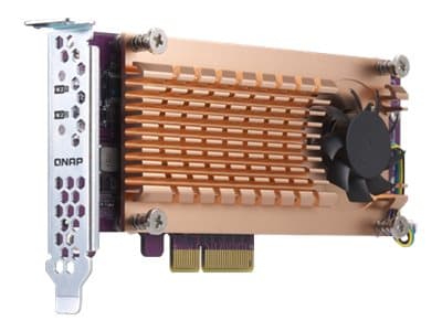 QNAP QM2-2P-244A Lagringskontrol