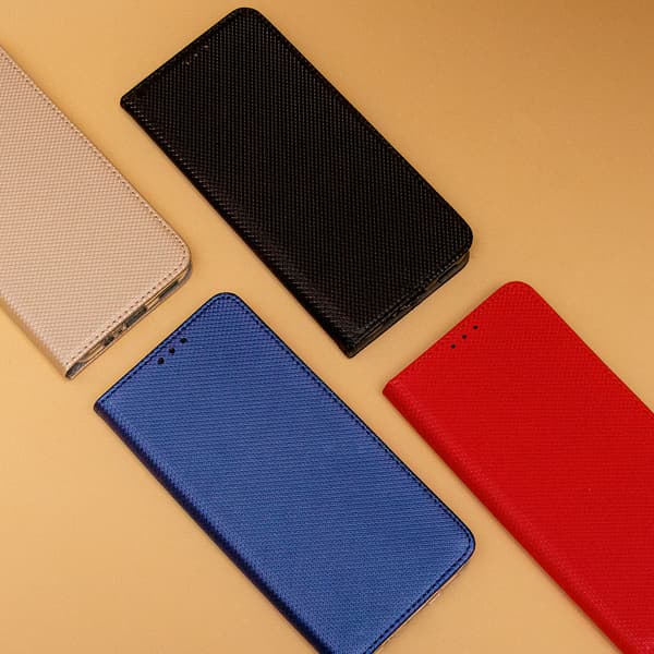 Smart Magnet fodral för Honor 600 / 600 Pro marinblå