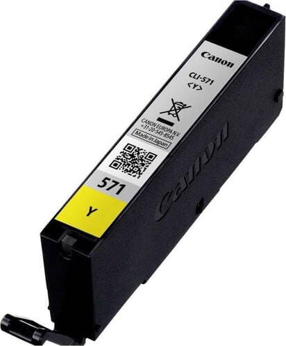 Canon CLI 571Y Gul 161 sidor bläckbehållare 0388C001
