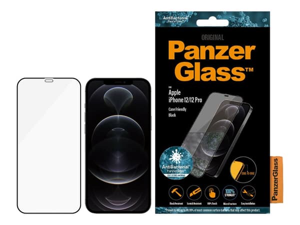 PanzerGlass svart Transparent svart