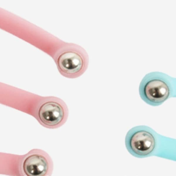 Octopus Hårbotten huvud massager blå rosa