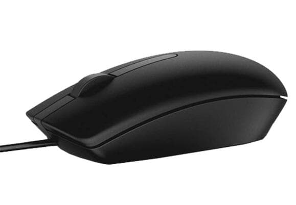 Dell MS116 Optisk Kablet svart