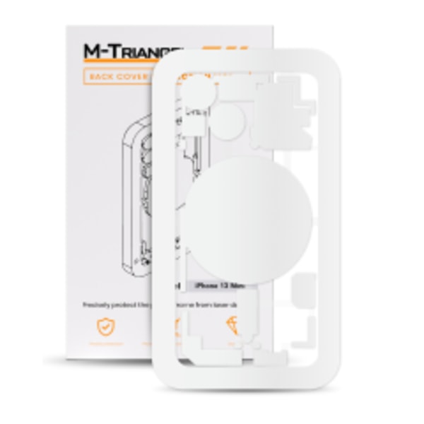 Lasermaskinskyddsform för iPhone 13 Mini (M-Triangel)