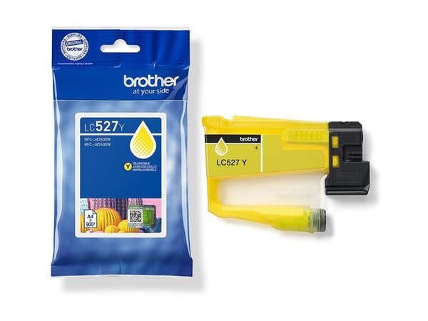 Brother LC527Y Gul 900 sidor bläck