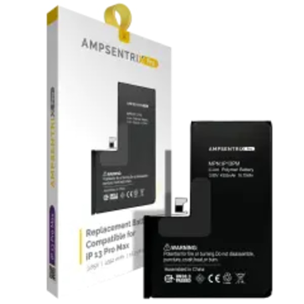 Ersättningsbatteri för iPhone 13 Pro Max (AmpSentrix Pro)