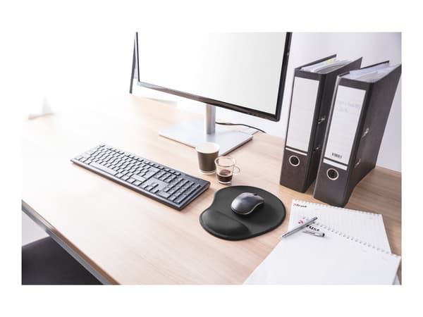 Trust Bigfoot Gel Mouse Pad musmatta med håndledsstötte