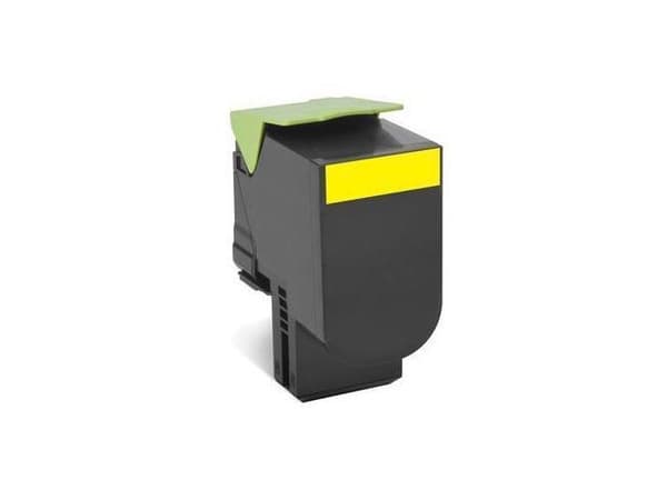Lexmark Gul 3000 sidor Toner 80C2HYE