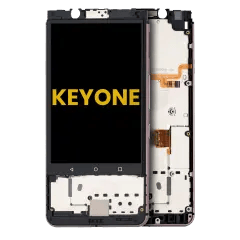 LCD-enhet med ram för BlackBerry KEYone (renoverad) (brons)
