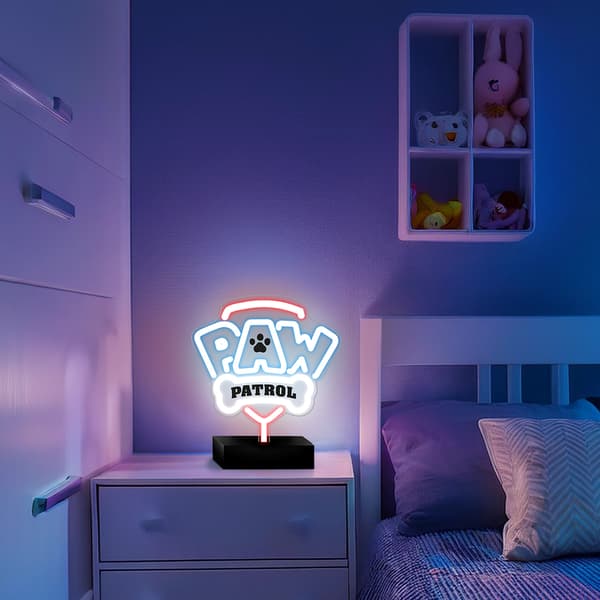 Neon LED on stand Paw Patrol - Logo OW-120146
