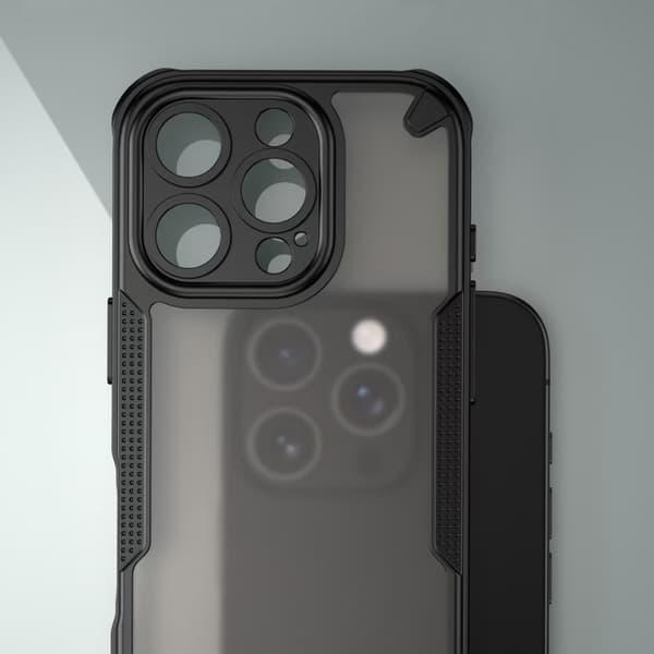 Defender Matt-fodral för iPhone 16 Pro 6,3\" svart
