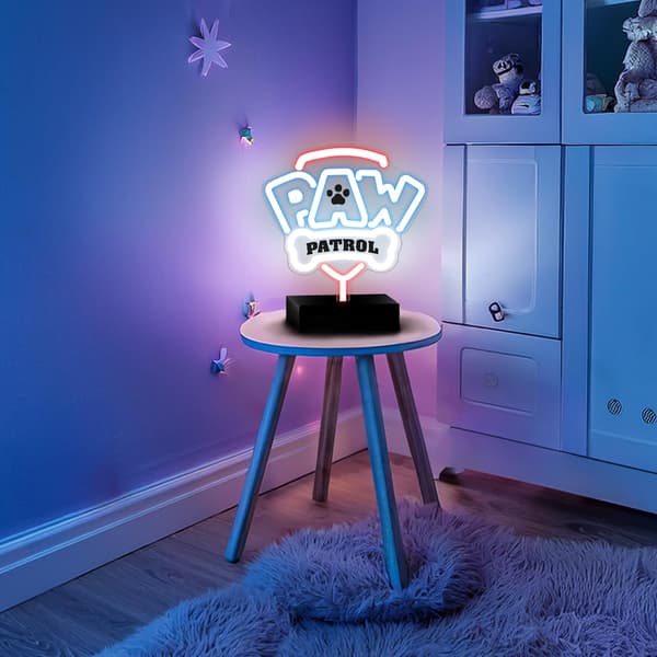 Neon LED on stand Paw Patrol - Logo OW-120146