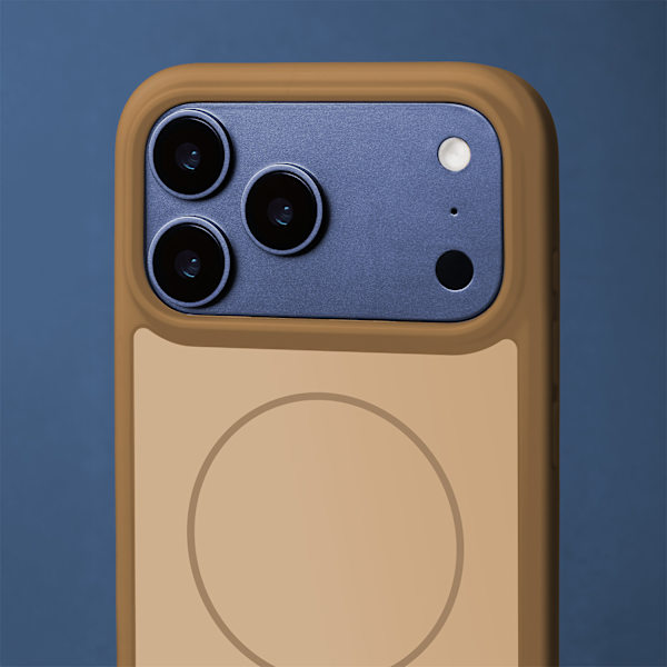 Frame Thin Mag-fodral för iPhone 17 Pro 6,3\" brun
