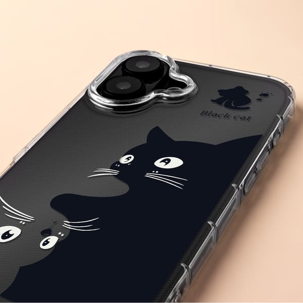 Ultra Trendigt skal för iPhone 16 Pro Max 6,9\" katt