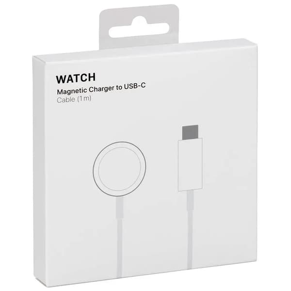 Magnetic Charging Cable Apple Watch (USB-C) White