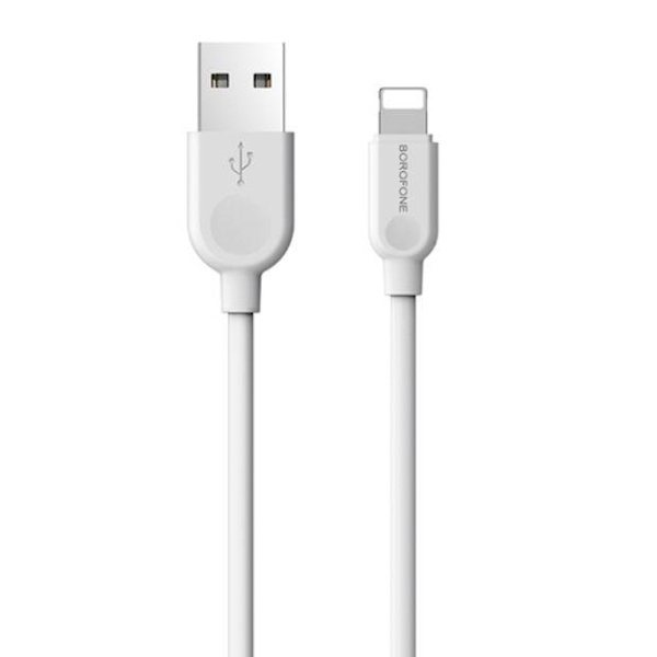 2st Borofone -   Lightning -kabel 1m svart