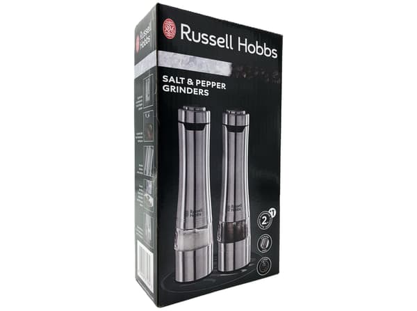 Russell Hobbs 23460-56 Peber- och saltkvärn Börstet rustfrit stål