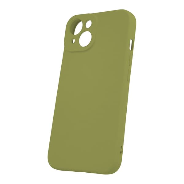Silikonskal för iPhone 15 Plus 6,7" - Olive