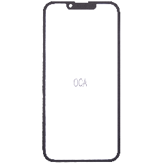 2 i 1 (glas + OCA förmonterat) för iPhone 13 (10-pack)