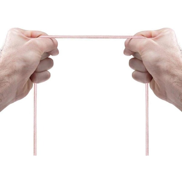 2 st 2 m top kvalitet  USB-C färgade kabel