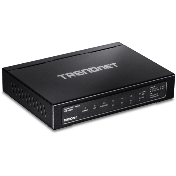 TRENDnet TPE TG611 Switch 6-porte Gigabit PoE+